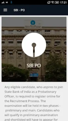 SBI PO android App screenshot 7